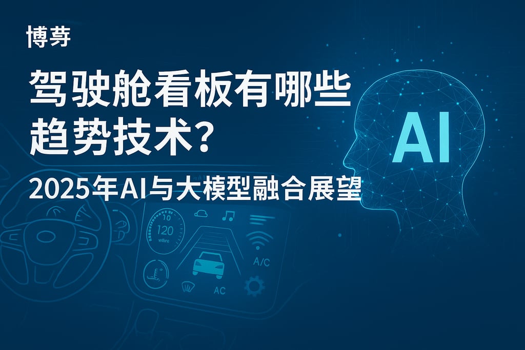 驾驶舱看板有哪些趋势技术？2025年AI与大模型融合展望