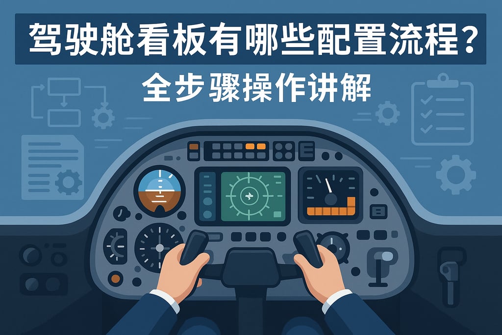 驾驶舱看板有哪些配置流程？全步骤操作讲解