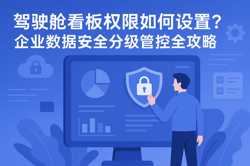 驾驶舱看板权限如何设置？企业数据安全分级管控全攻略