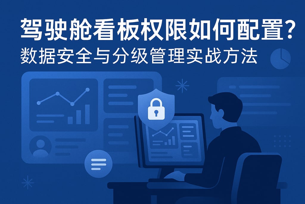驾驶舱看板权限如何配置？数据安全与分级管理实战方法