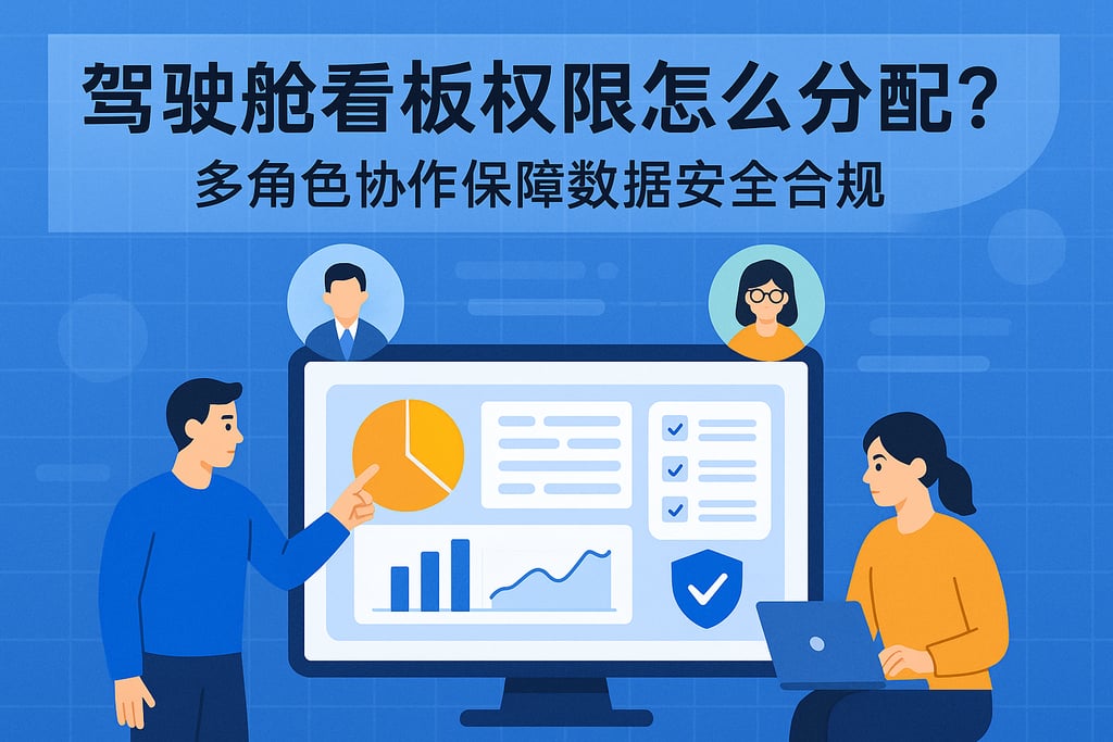 驾驶舱看板权限怎么分配？多角色协作保障数据安全合规