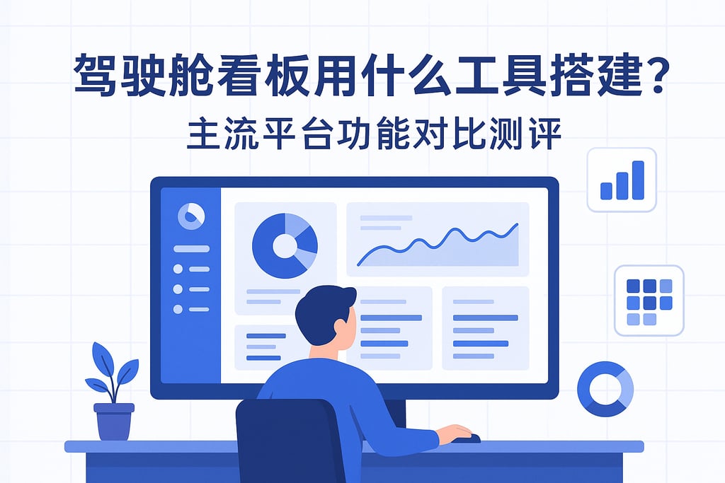 驾驶舱看板用什么工具搭建？主流平台功能对比测评