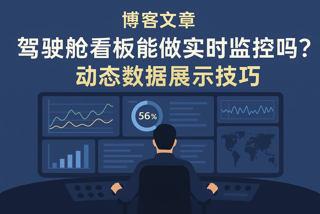 驾驶舱看板能做实时监控吗？动态数据展示技巧