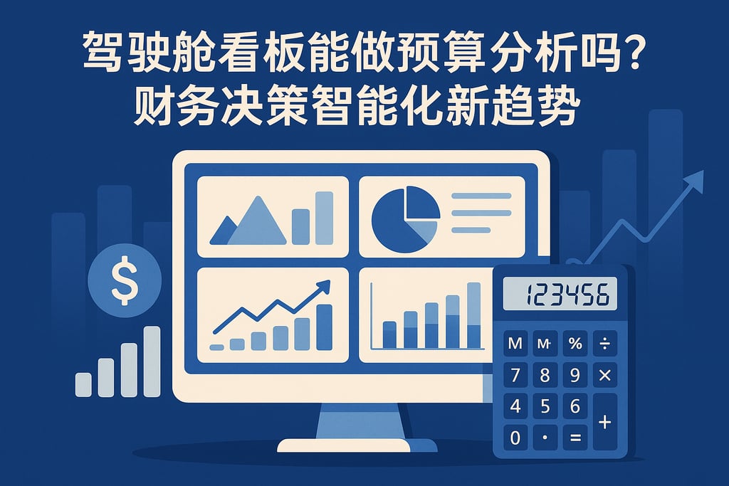 驾驶舱看板能做预算分析吗？财务决策智能化新趋势