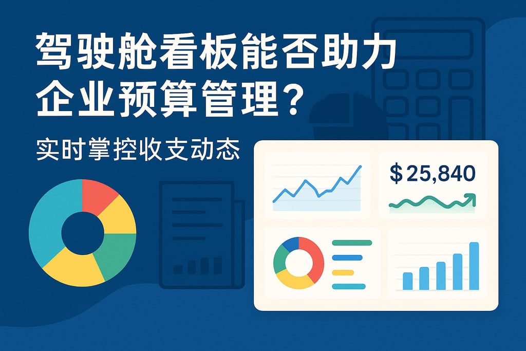 驾驶舱看板能否助力企业预算管理？实时掌控收支动态