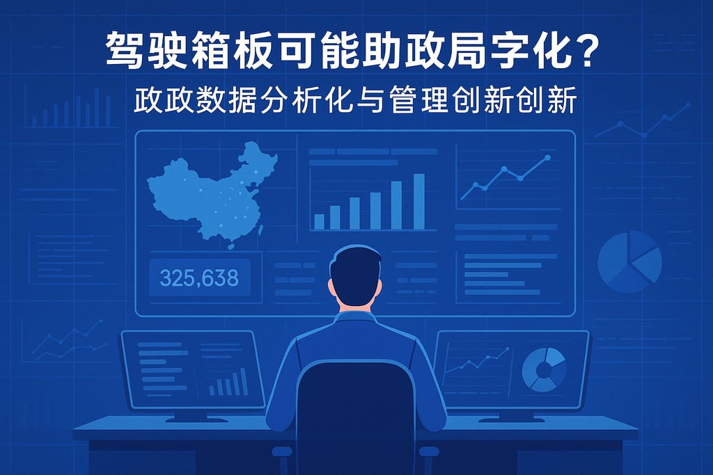 驾驶舱看板能否助力政府数字化？政务数据可视化与管理创新