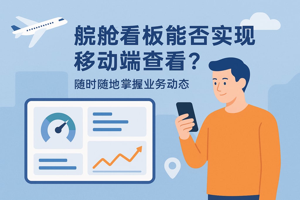 驾驶舱看板能否实现移动端查看？随时随地掌握业务动态