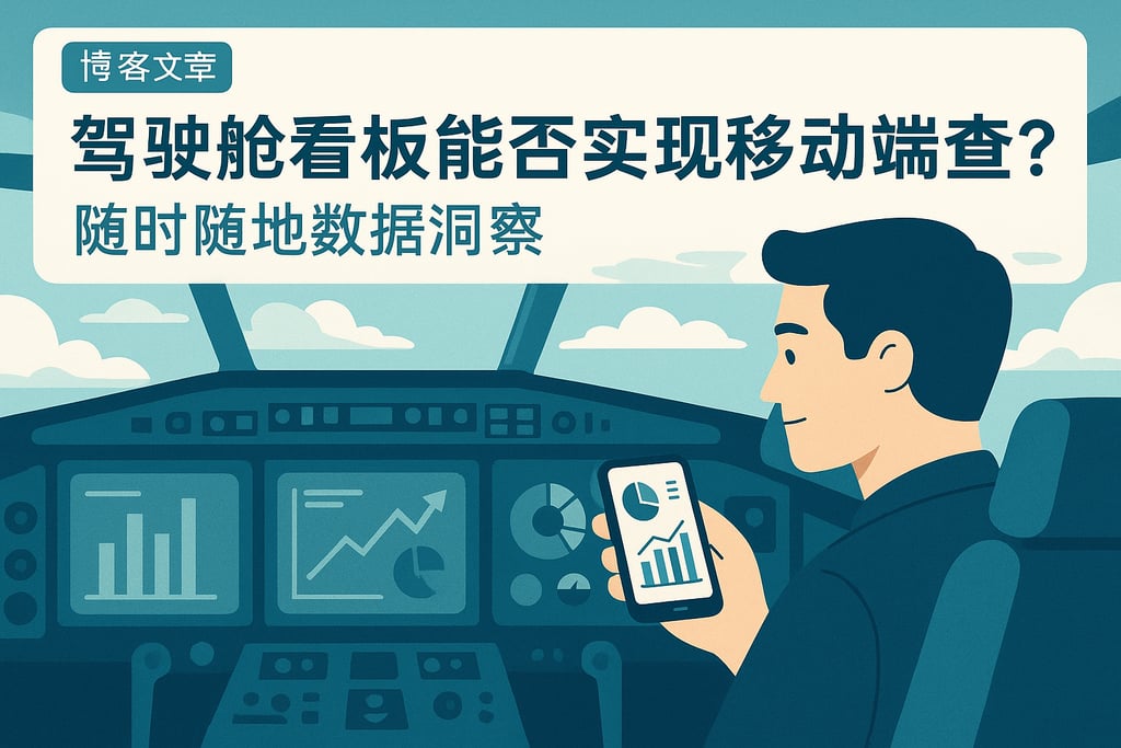 驾驶舱看板能否实现移动端查看？随时随地数据洞察