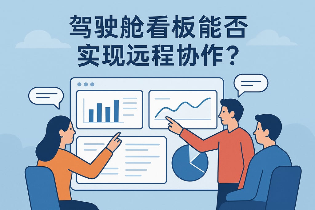 驾驶舱看板能否实现远程协作？多用户共享分析成果