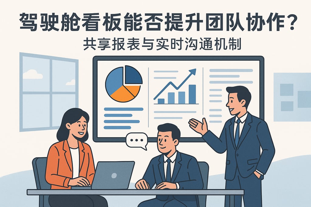驾驶舱看板能否提升团队协作？共享报表与实时沟通机制