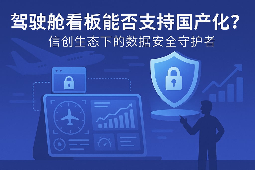驾驶舱看板能否支持国产化？信创生态下的数据安全守护者