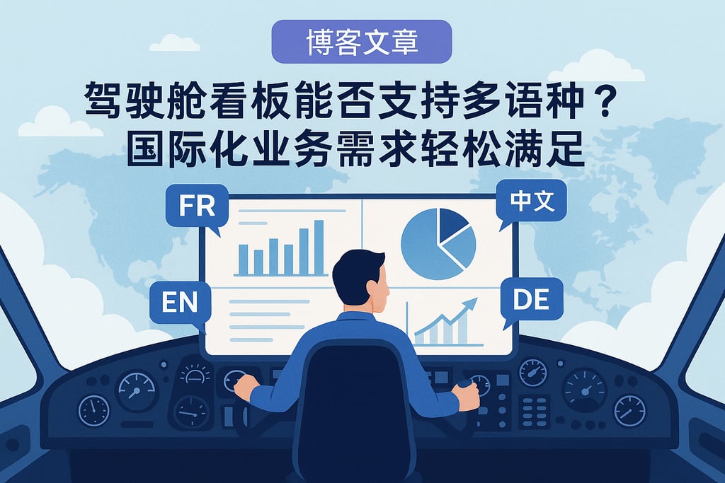 驾驶舱看板能否支持多语种？国际化业务需求轻松满足
