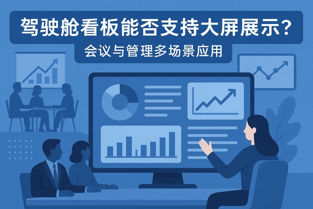 驾驶舱看板能否支持大屏展示？会议与管理多场景应用