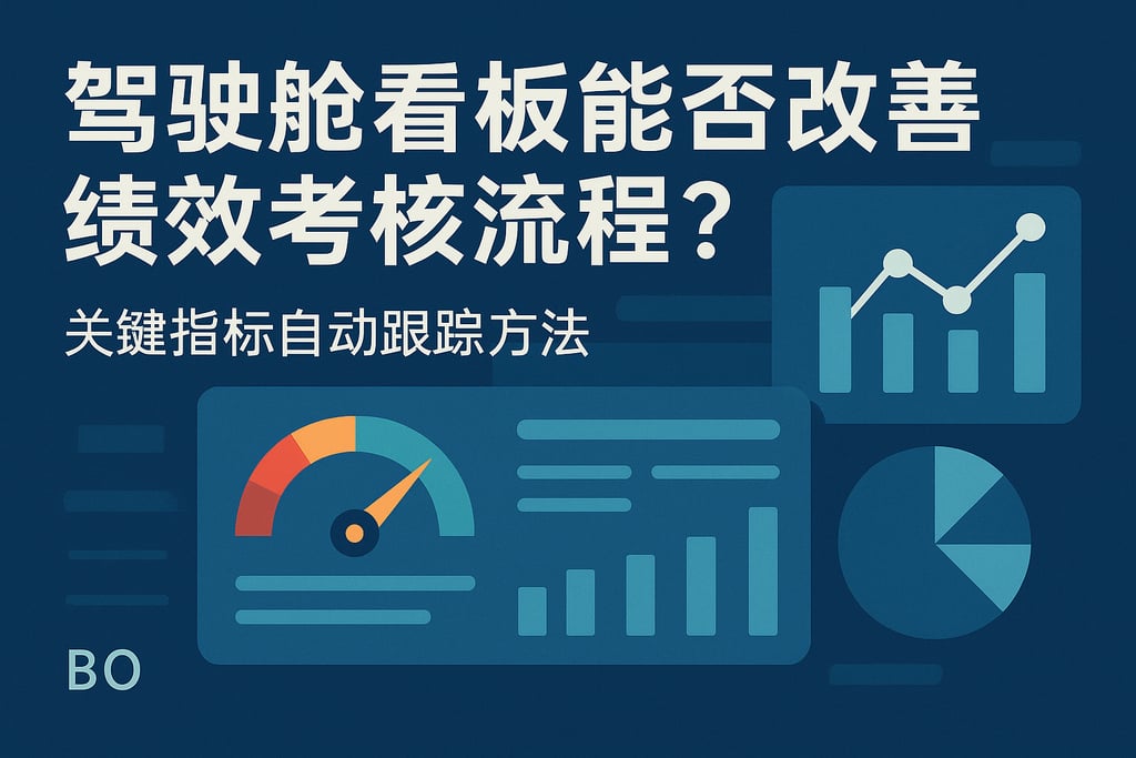 驾驶舱看板能否改善绩效考核流程？关键指标自动跟踪方法