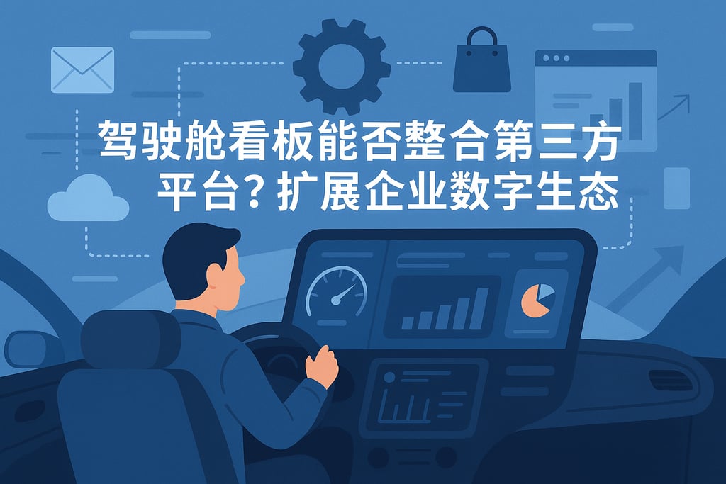驾驶舱看板能否整合第三方平台？扩展企业数字生态