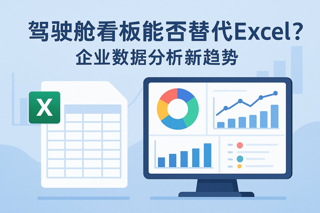 驾驶舱看板能否替代Excel？企业数据分析新趋势