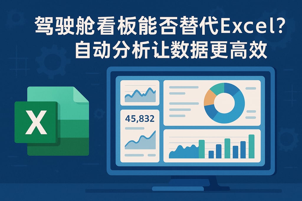 驾驶舱看板能否替代Excel？自动分析让数据更高效