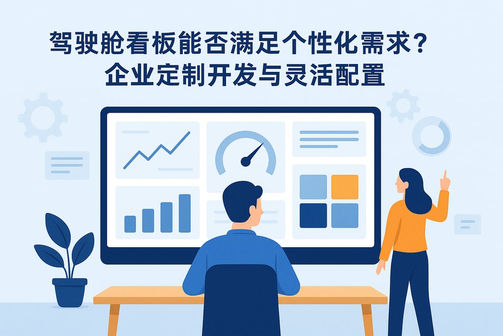 驾驶舱看板能否满足个性化需求？企业定制开发与灵活配置