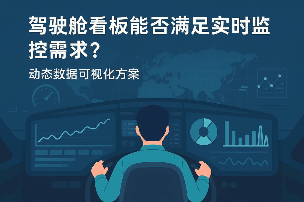 驾驶舱看板能否满足实时监控需求？动态数据可视化方案