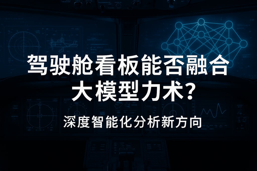驾驶舱看板能否融合大模型技术？深度智能化分析新方向