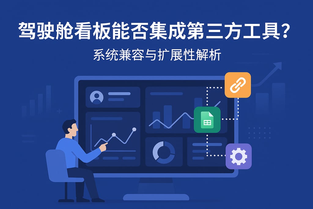 驾驶舱看板能否集成第三方工具？系统兼容与扩展性解析