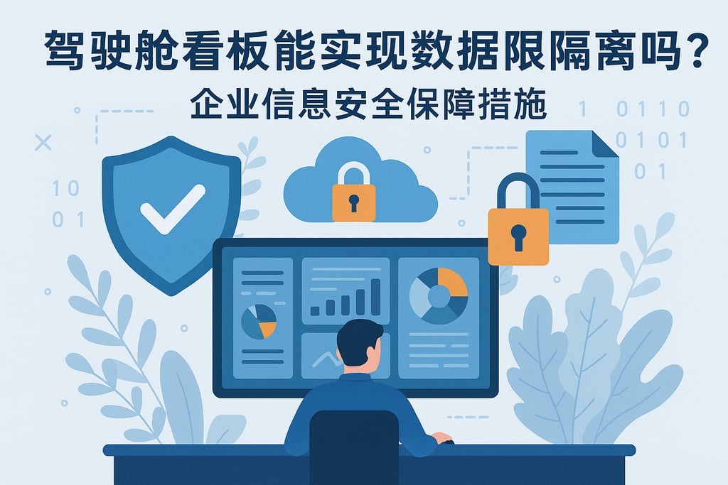 驾驶舱看板能实现数据权限隔离吗？企业信息安全保障措施