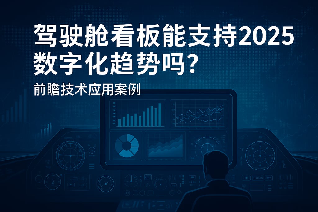 驾驶舱看板能支持2025数字化趋势吗？前瞻技术应用案例