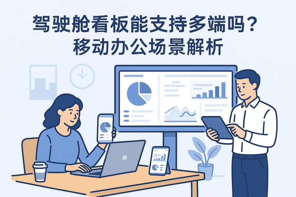 驾驶舱看板能支持多端吗？移动办公场景解析