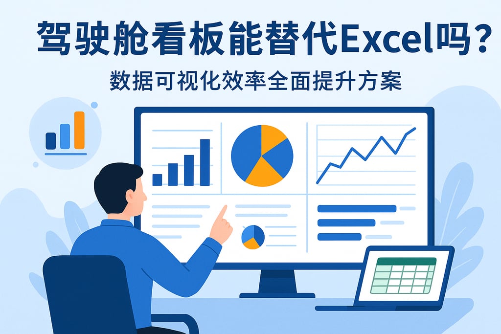 驾驶舱看板能替代Excel吗？数据可视化效率全面提升方案