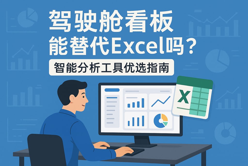 驾驶舱看板能替代Excel吗？智能分析工具优选指南