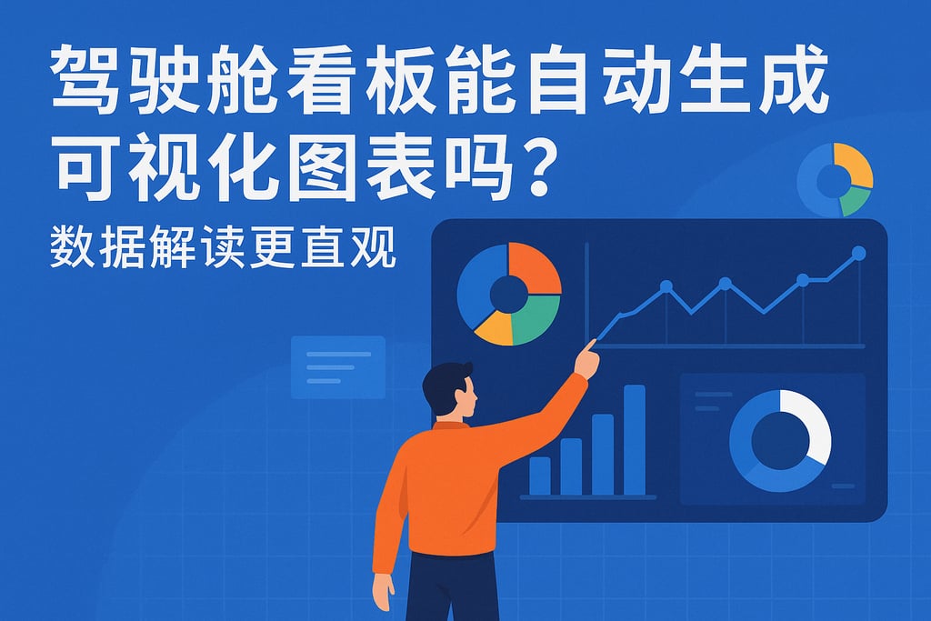 驾驶舱看板能自动生成可视化图表吗？数据解读更直观