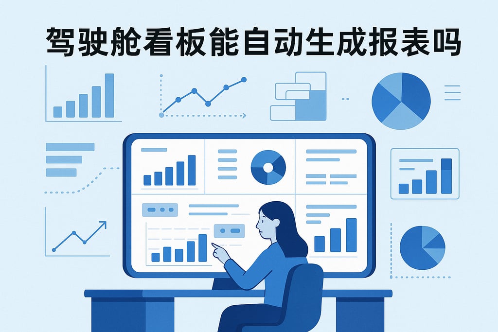 驾驶舱看板能自动生成报表吗？提升数据处理自动化水平