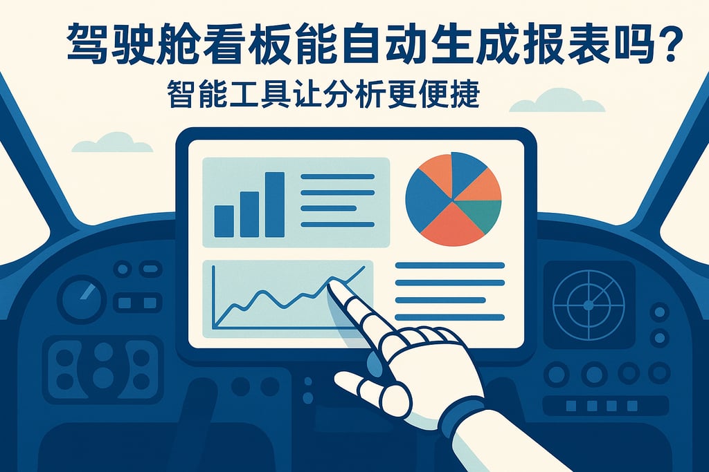 驾驶舱看板能自动生成报表吗？智能工具让分析更便捷