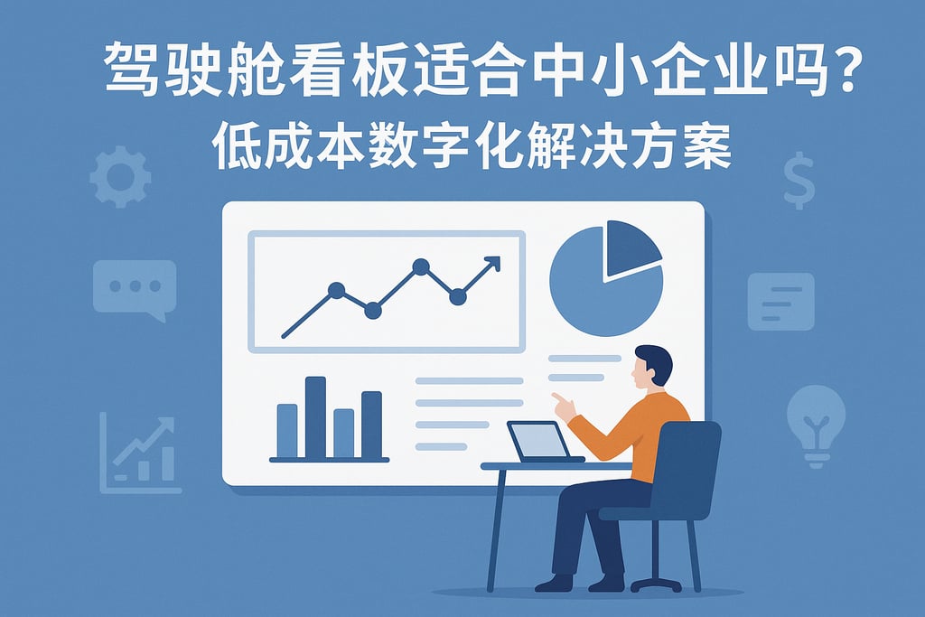 驾驶舱看板适合中小企业吗？低成本数字化解决方案