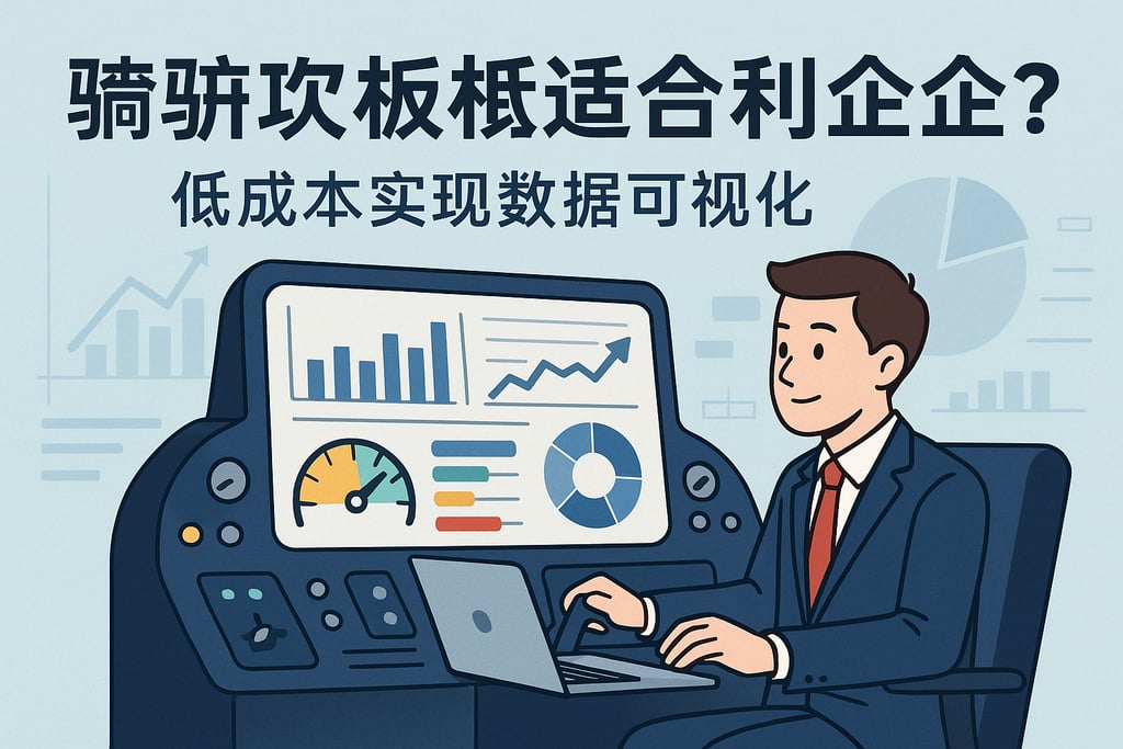 驾驶舱看板适合初创企业吗？低成本实现数据可视化