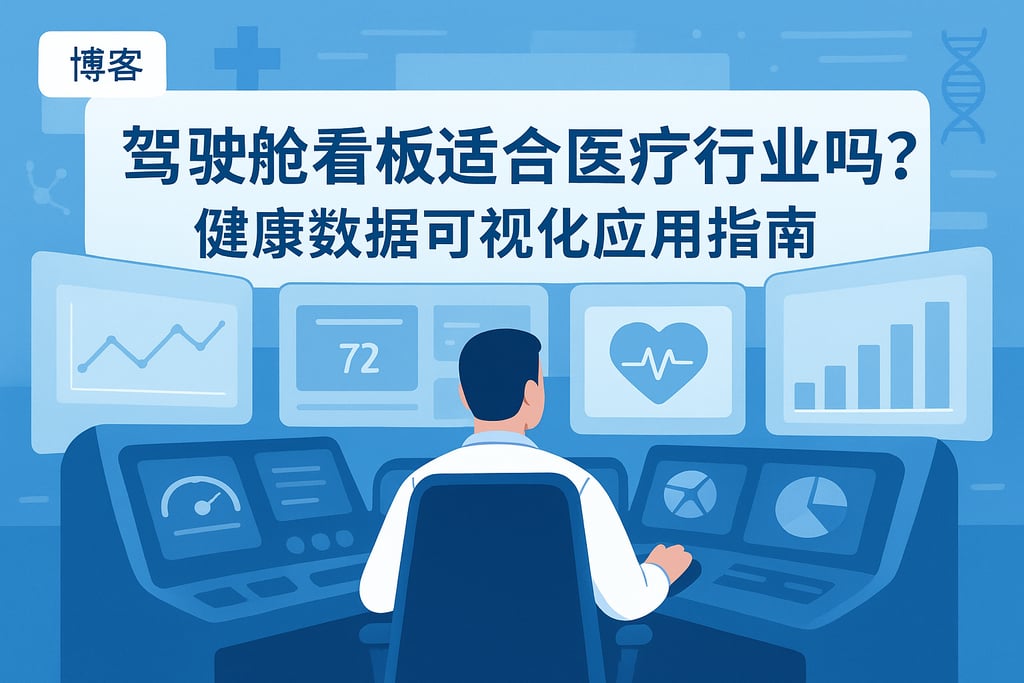 驾驶舱看板适合医疗行业吗？健康数据可视化应用指南