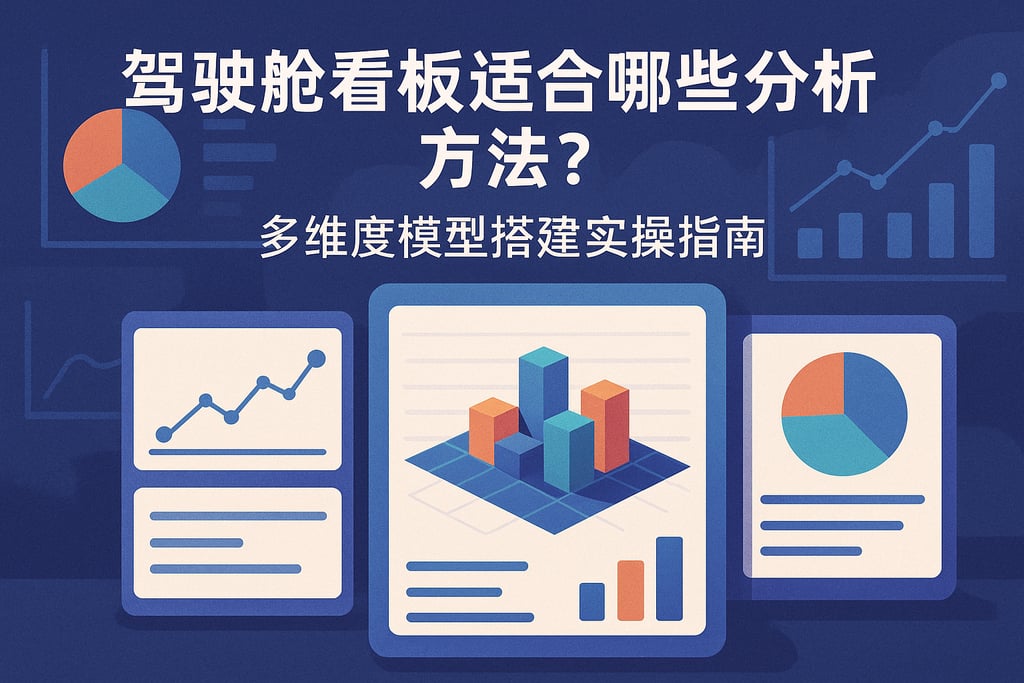 驾驶舱看板适合哪些分析方法？多维度模型搭建实操指南