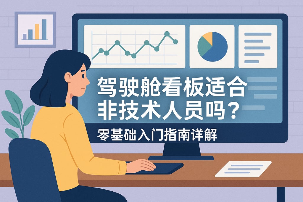 驾驶舱看板适合非技术人员吗？零基础入门指南详解