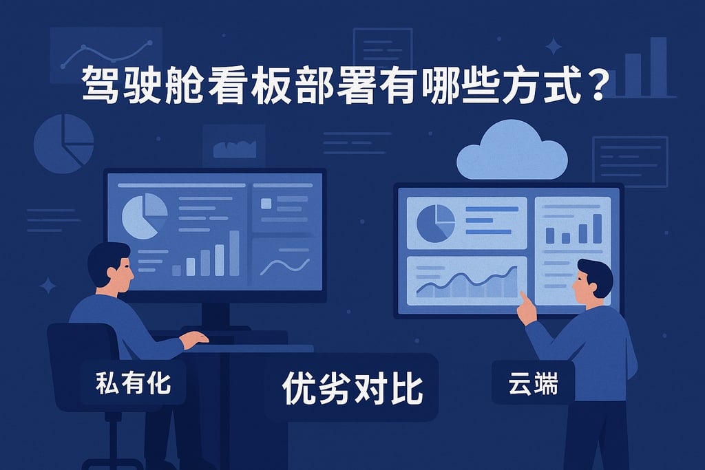 驾驶舱看板部署有哪些方式？私有化与云端方案优劣对比