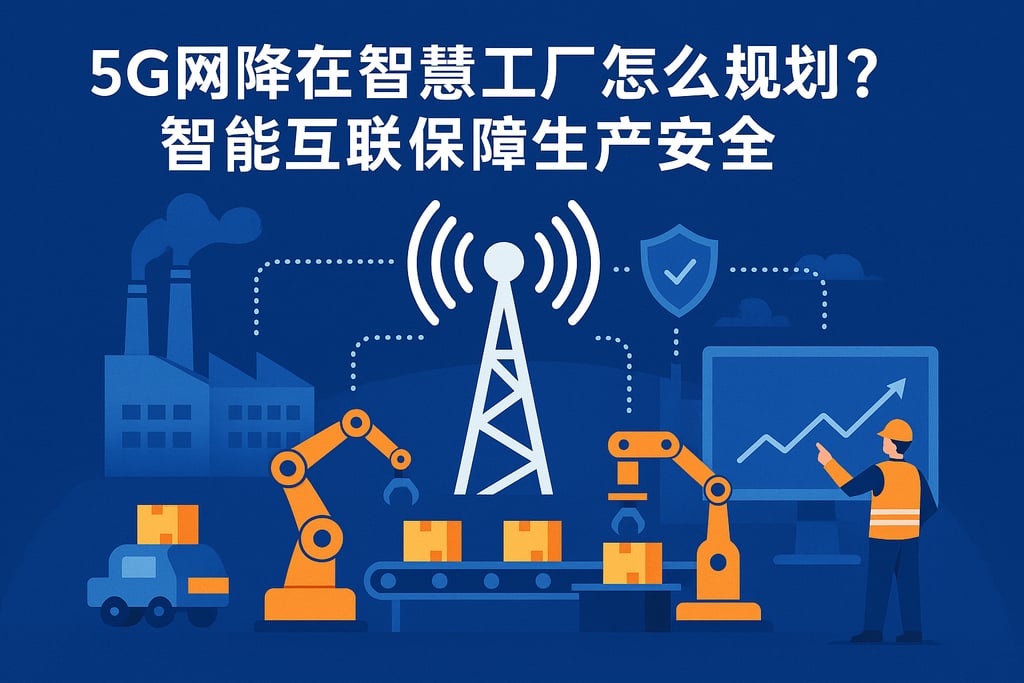 5G网络在智慧工厂怎么规划？智能互联保障生产安全