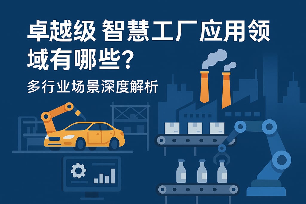 卓越级智慧工厂应用领域有哪些？多行业场景深度解析