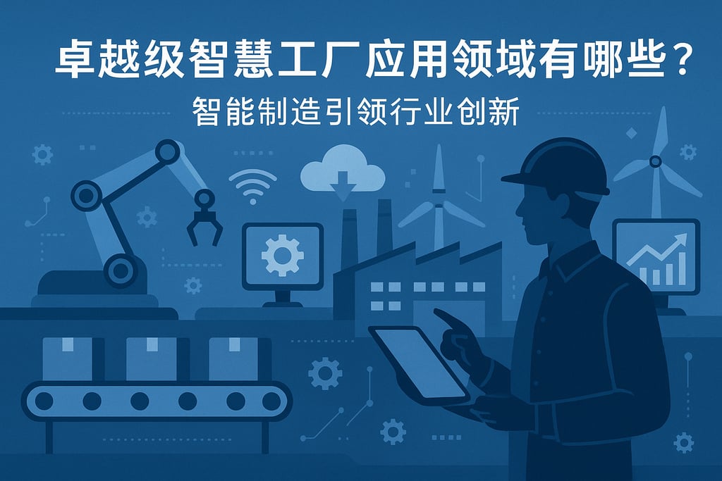 卓越级智慧工厂应用领域有哪些？智能制造引领行业创新