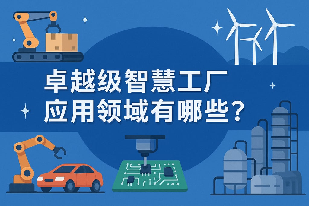 卓越级智慧工厂应用领域有哪些？智能制造覆盖多行业场景