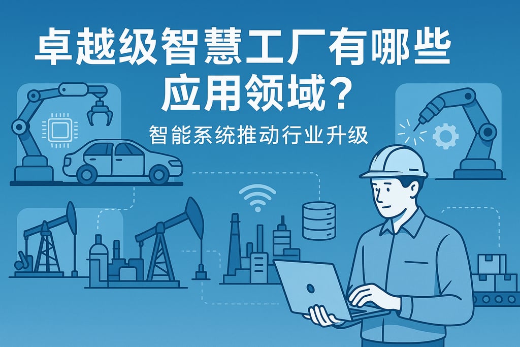 卓越级智慧工厂有哪些应用领域？智能系统推动行业升级