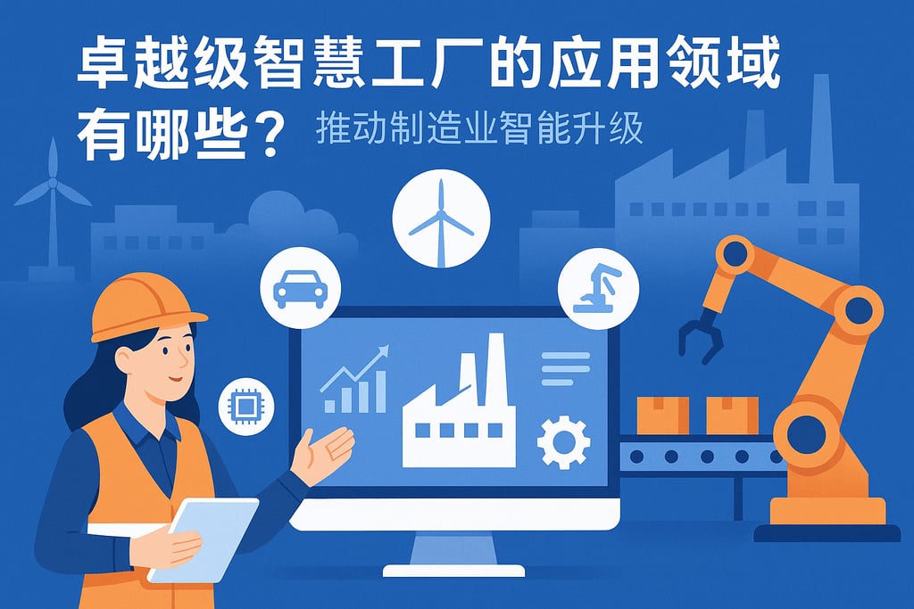 卓越级智慧工厂的应用领域有哪些？推动制造业智能升级