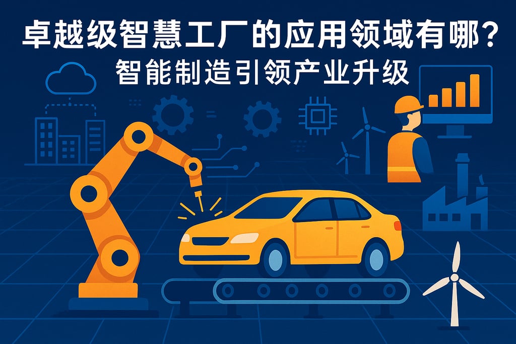 卓越级智慧工厂的应用领域有哪些？智能制造引领产业升级