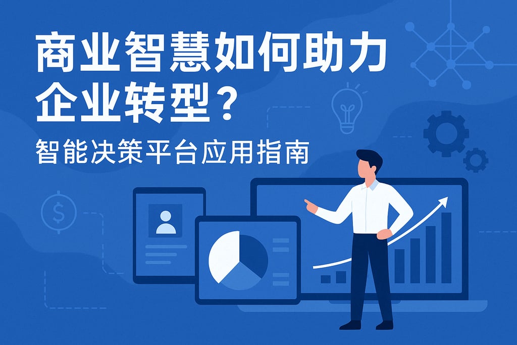 商业智慧如何助力企业转型？智能决策平台应用指南
