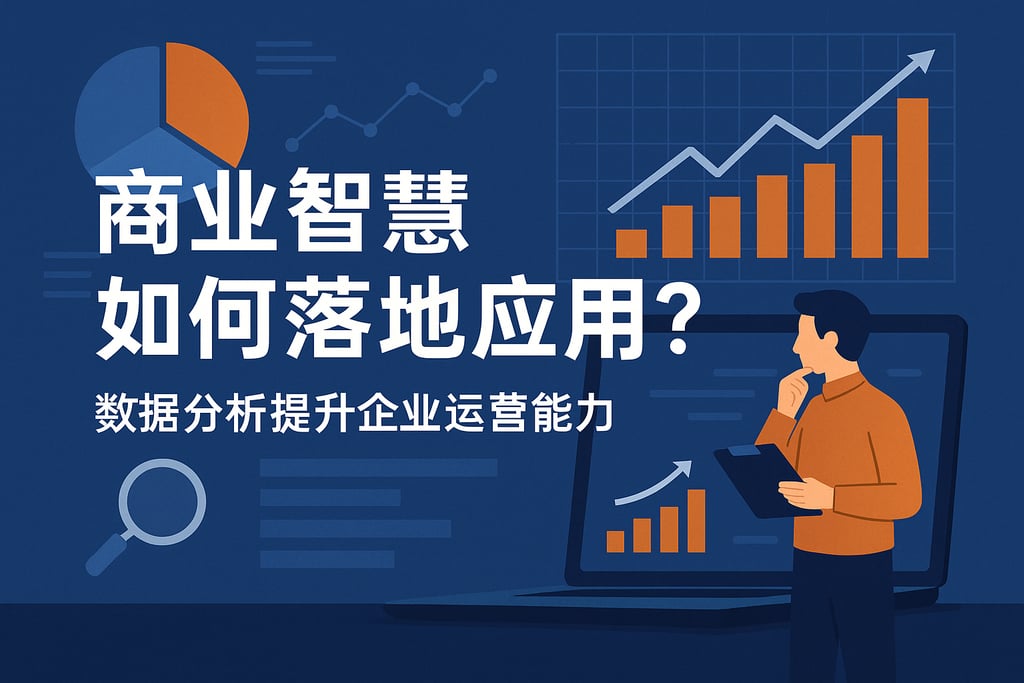 商业智慧如何落地应用？数据分析提升企业运营能力