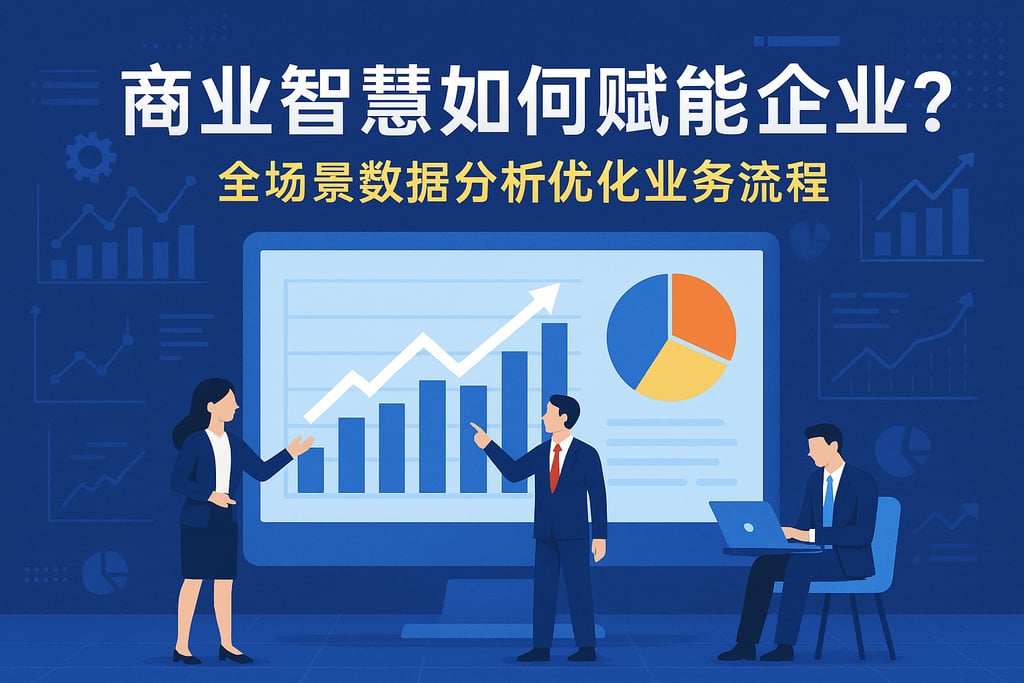 商业智慧如何赋能企业？全场景数据分析优化业务流程