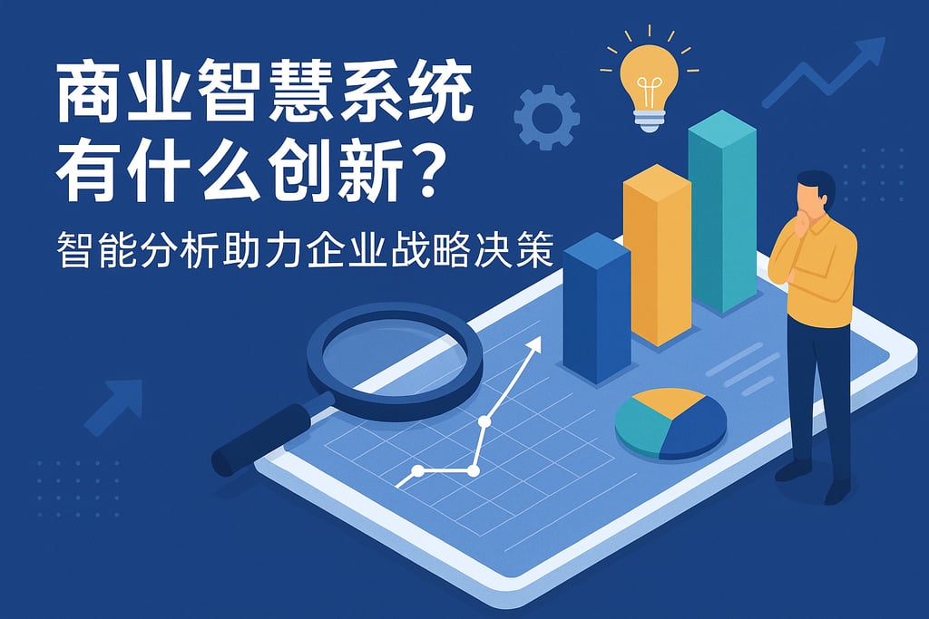 商业智慧系统有什么创新？智能分析助力企业战略决策